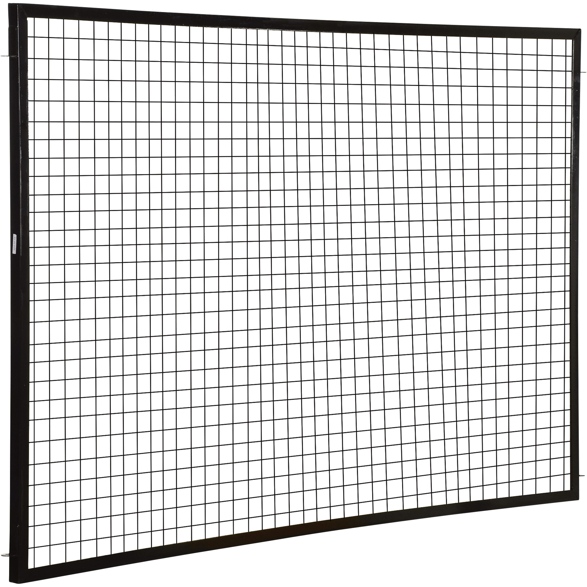 Vestil Adjustable Perimeter Guard Panel - 60in.H x 98in.W, 8-Ga. Woven Wire, Powder-Coat Finish, Model# APG-M-58